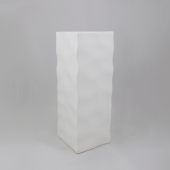 Jarra cerâmica retangular