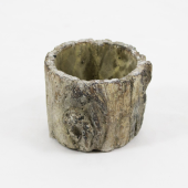 Vaso Cerâmico em forma de Tronco