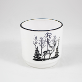 Vaso Cerâmica Natal