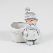 Vaso Cerâmica com menino