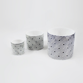 Conjunto - Cilindro Cerâmica 12cm  - B