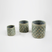 Conjunto - Cilindro Cer&acirc;mica 16cm - I