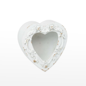 Caixa de Madeira em forma de coração