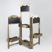 Expositor de Madeira Biomão