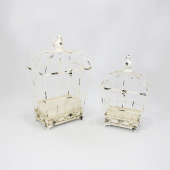 Gaiola Metálica Vintage x2