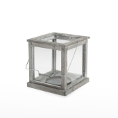 Lanterna de Madeira à cor natural