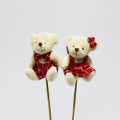 Pick Urso Xadrez  8.5cm