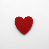 CoraçãoStick Feltro 3.5cm  48un/caixa