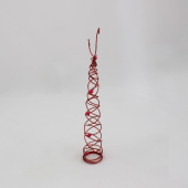 Cones em arame colorido , 4 Un