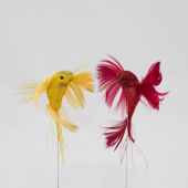 12 un · Pássaro de natal brilhante