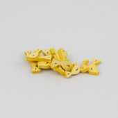 14 un - Pássaro decorativo em madeira