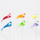 Pick · Pássaro colorido 5,5cm