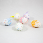 Ovos pintados e decorados - 5cm
