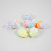 Ovos pintados e decorados - 3cm