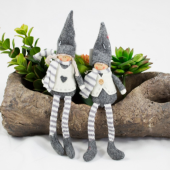 Boneca em tecido - Sentada