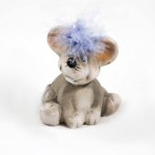 Rato com ceramico com cabelo