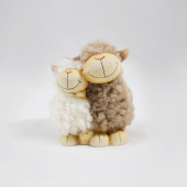 Casal de Ovelhas - 16cm