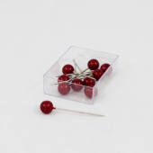 Alfinetes de pérola - 15 mm