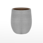 Vaso Cerâmica - Cinzento