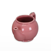 Bule Cerâmica - Rosa Velho