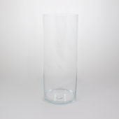 Vidro Cilindro de corte a frio - 20cm Diam.