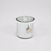 Cilindro 10cm - Prateado com Estrela pendente