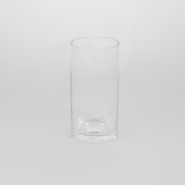 Vidro Cilindro de corte a frio - 10cm Diam.  - 20cm