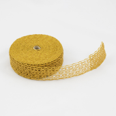 Fita Floral  - Amarelo escuro