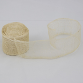 Fita sinamay 75mm  - Branco