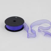 Fita Organza 25mm  - Roxo