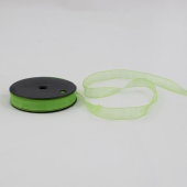 Fita Organza 10 mm  - Verde claro