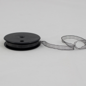 Fita Organza 15mm  - Preto