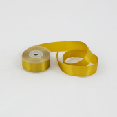 Fita de cetim 25mm  - Dourado