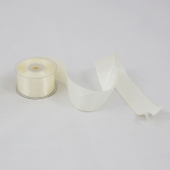 Fita de cetim 40mm  - Creme