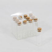 Conjunto de Frascos de Ensaio (x12)  - 6cm