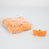 Rosa artificial micro  - Laranja