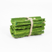 Casca de Sequoia flocada de verde  - 15cm