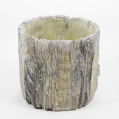 Vaso Cerâmico em forma de Tronco  - C