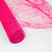 Abaca em rolo laminada  - Fuchsia