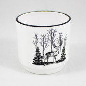 Vaso Cerâmica Natal  - B