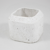 Base em cimento - Branco  - 17cm