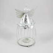 Candelabro em forma de Anjo em Metal  - B