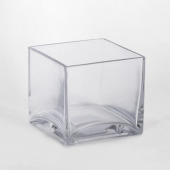 Cubo em Vidro  - 14cm